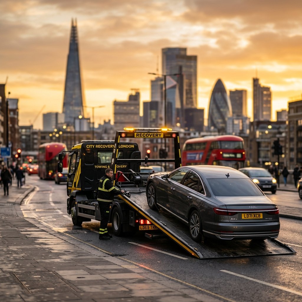 Nationwide vehicle recovery truck